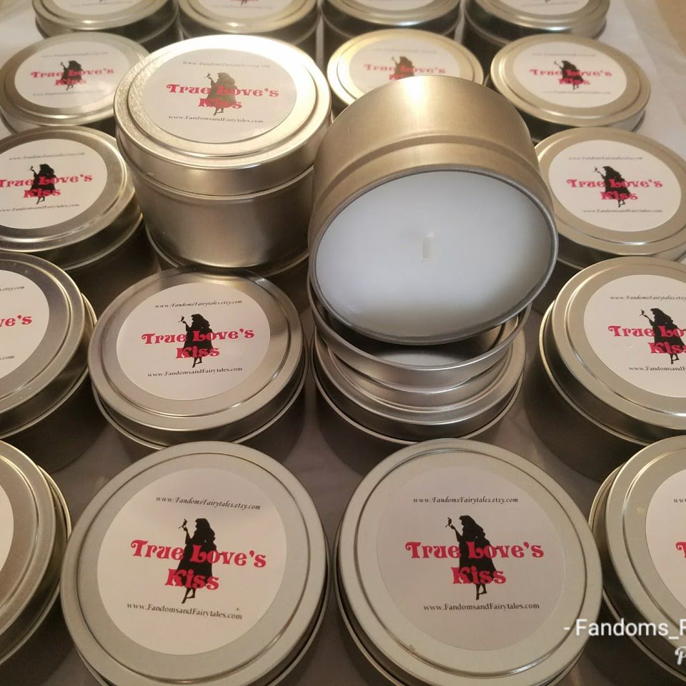 True Love's Kiss Wax Melts, Candles or Spray Love Spell Scented Princess Melts