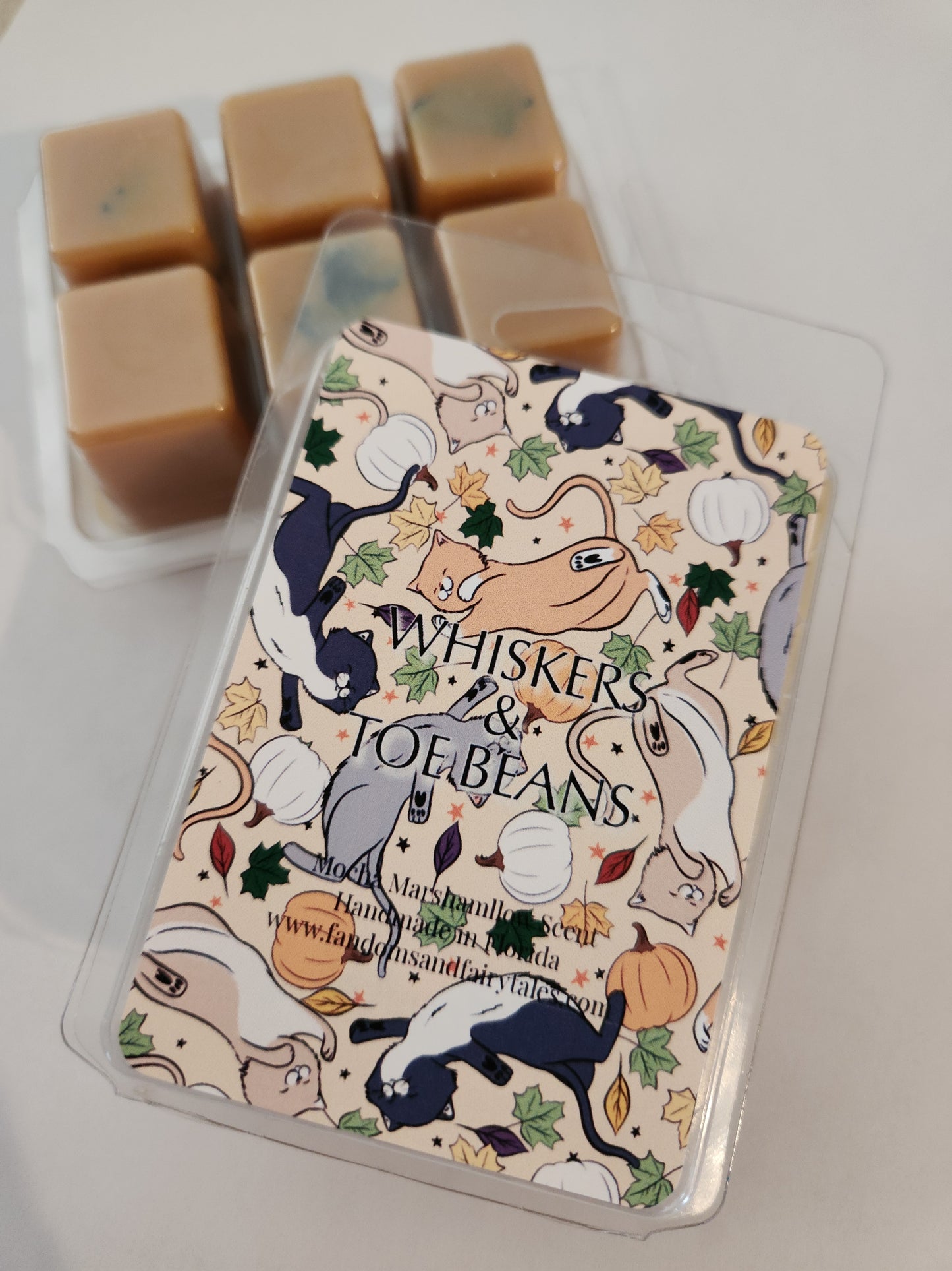 Whiskers and Toe Beans wax melts, Room Spray or Candle