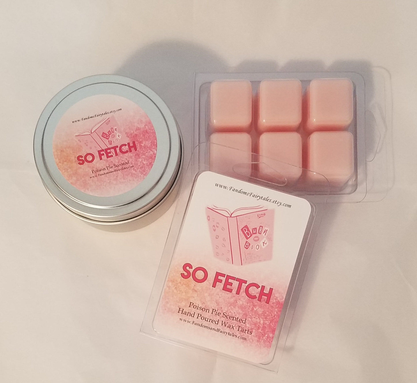 So Fetch Wax Melts and Candles - Poison Pie Scented - Mean Girls Inspired