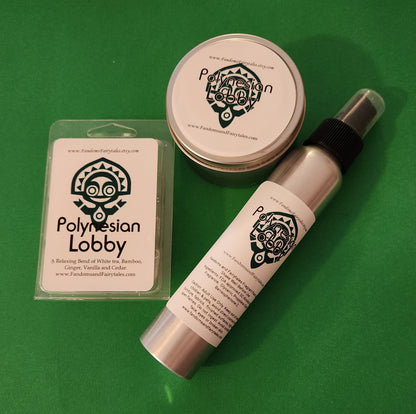 Polynesian Lobby Wax Melts and Candles