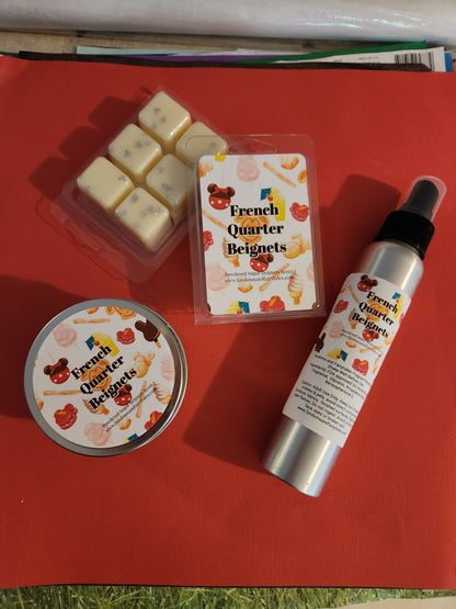 French Quarter Beignets candles, wax melts or room spray