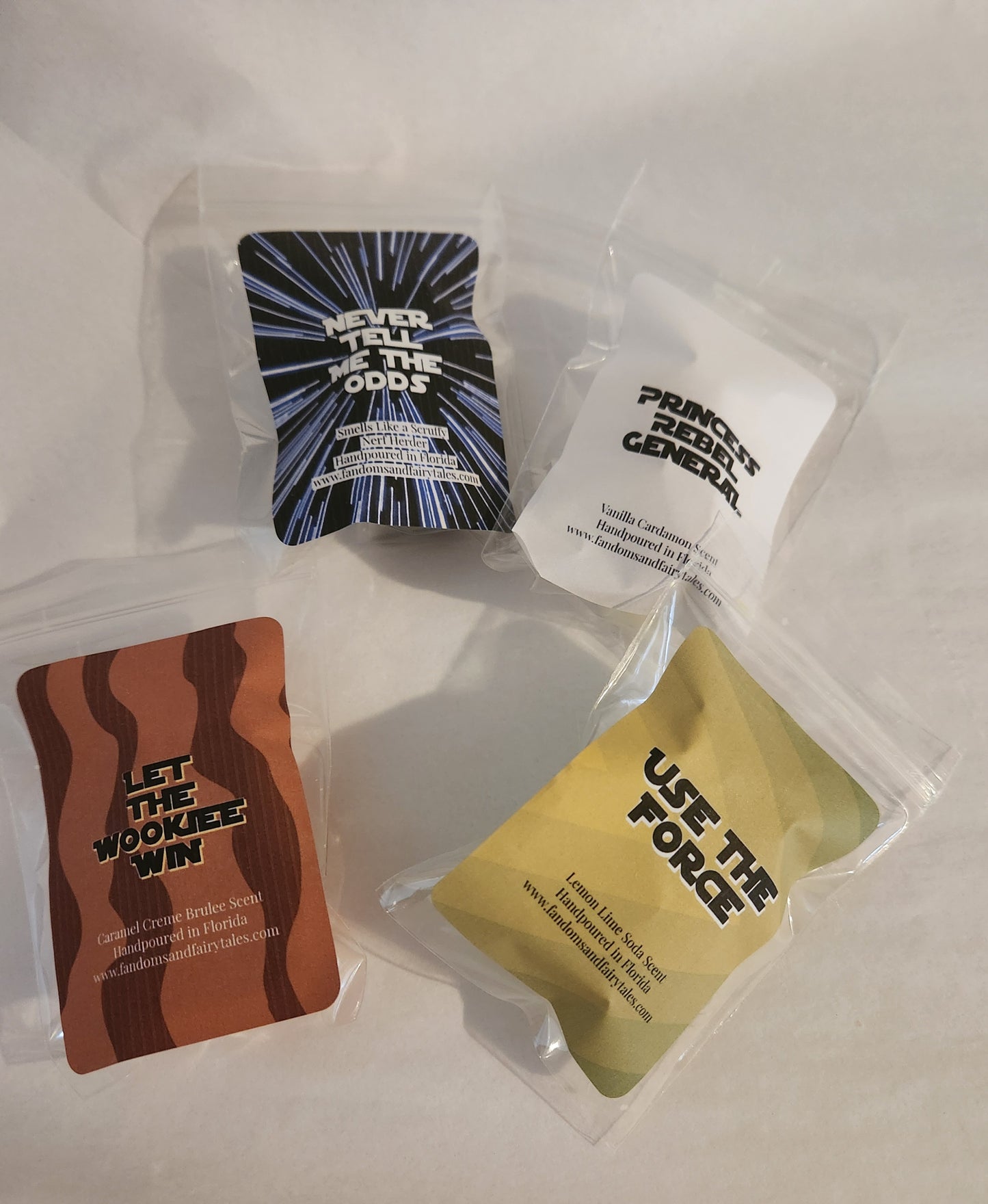 Preorder- Ships after January 3rd- A Galaxy Far Far Away Wax Melt Sampler Set - 4 Wax Melt Samples