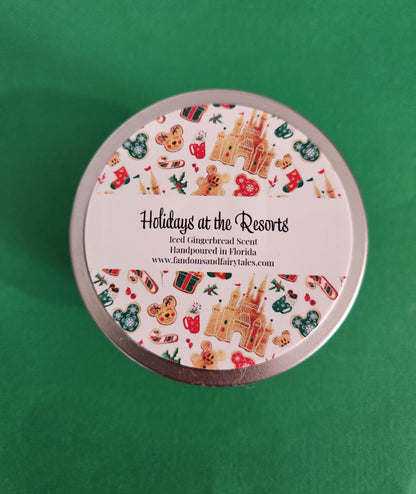 Holidays at the Resorts candles, wax melts or room spray