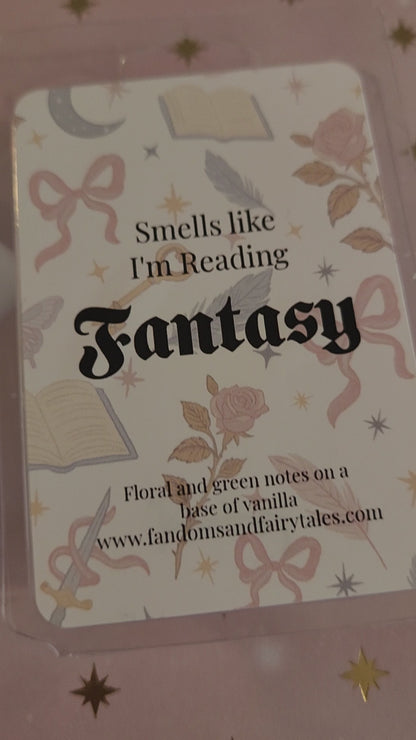 Smells like I'm Reading Scented Wax melt, candle,or room spray