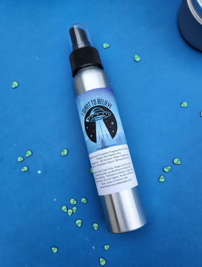 I Want to Believe  wax melts, Room Spray or Candle