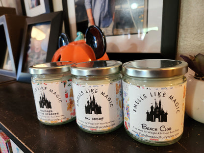 PREORDER Large Candles 7 oz wax by weight Recycled Glass Jar Candles - Limited Qty Available