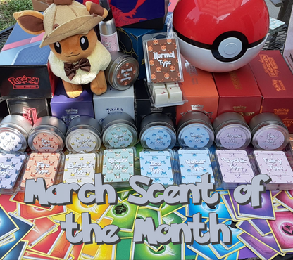 Eeveelutions Collection Scented Wax Tart - Poke Wax melts - Candles - Room Spray Fairy Type, Water Type, Ice Type, Fire Type