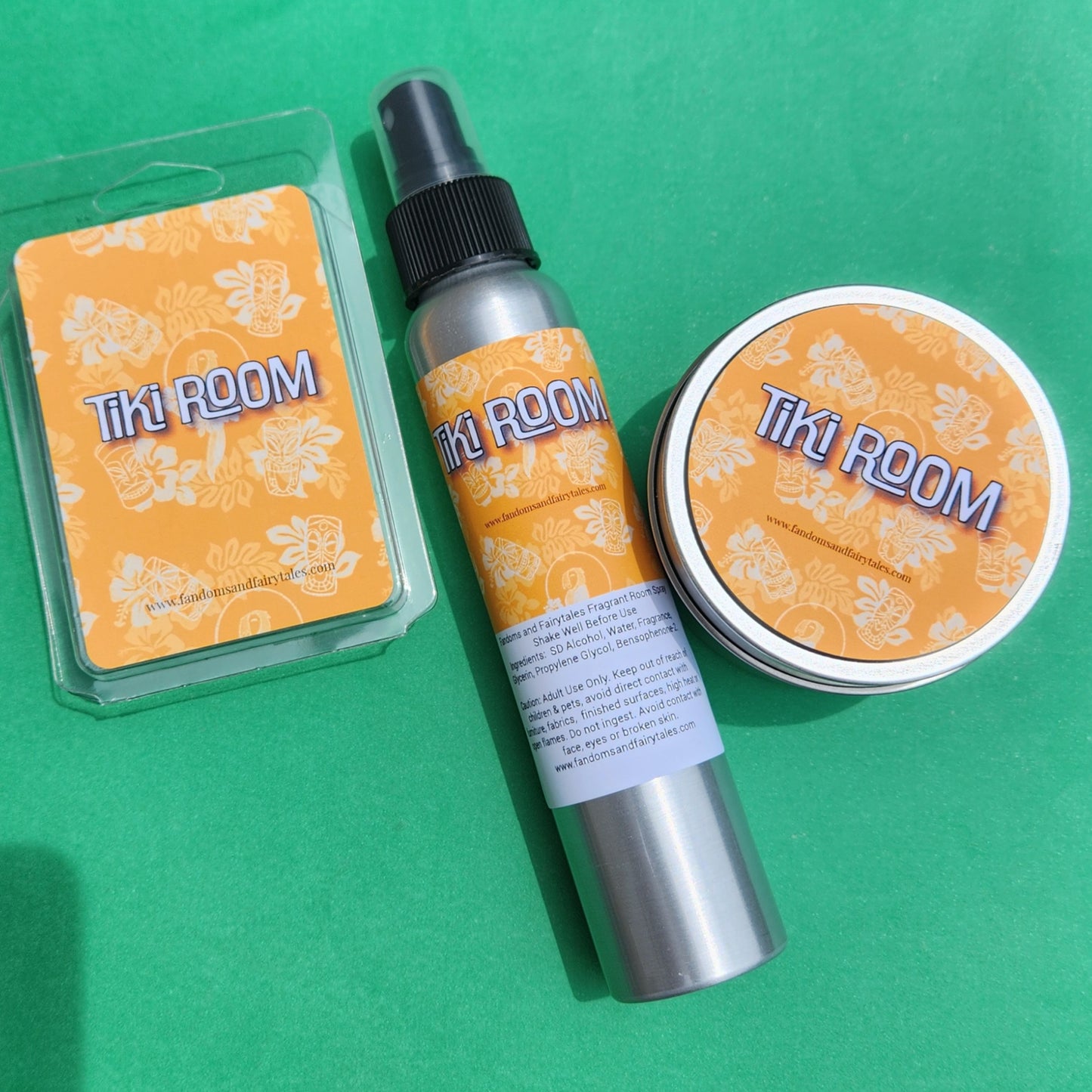 June Scent of the Month Tiki Room Wax Melts, Candles or Room Spray