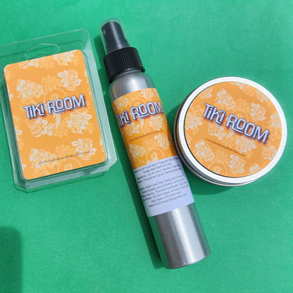 June Scent of the Month Tiki Room Wax Melts, Candles or Room Spray