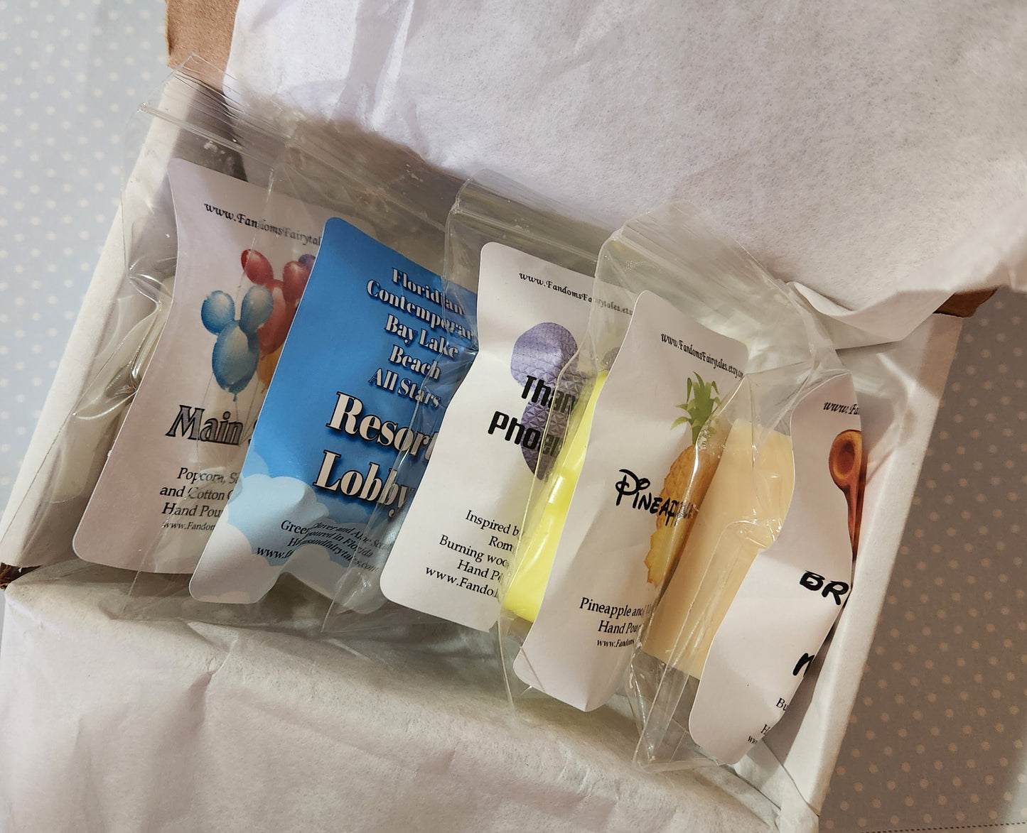 Preorder- Ships After January 3rd Mini Magical Theme Park Sampler- Our Top 5 Theme Park Scents