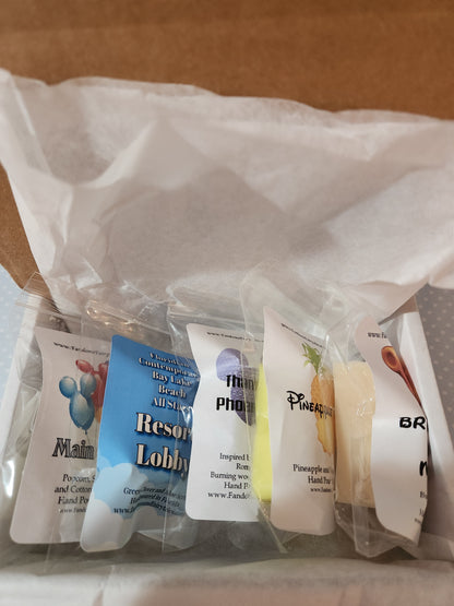 Preorder- Ships After January 3rd Mini Magical Theme Park Sampler- Our Top 5 Theme Park Scents