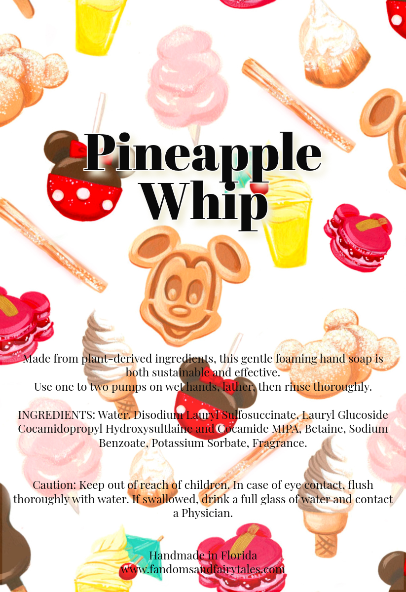 New! Magical Theme Park Scented Foaming Hand Soap