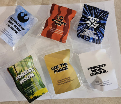 A Galaxy Far Far Away Wax Melt Sampler Set - 6 Wax Melt Samples