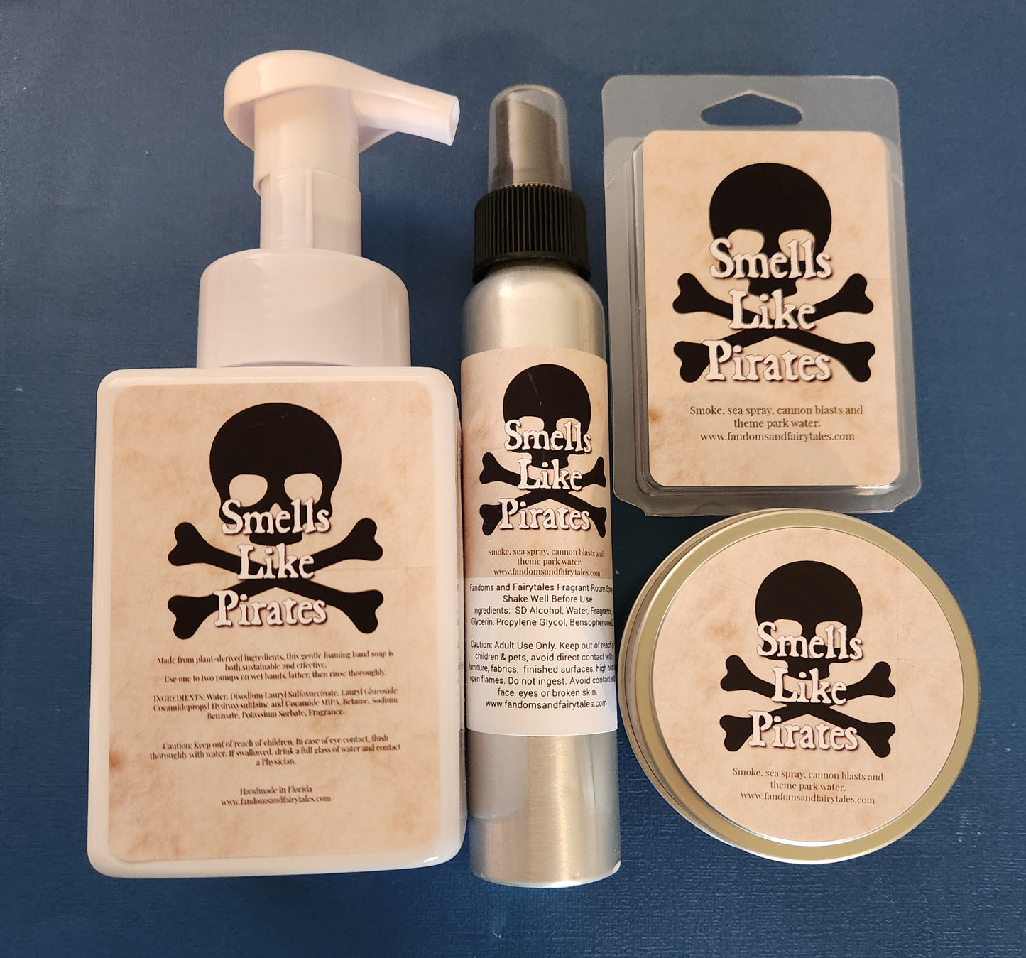 Smells Like Pirates  Wax Melts, Candles or Room Spray
