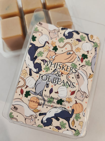 Whiskers and Toe Beans wax melts, Room Spray or Candle