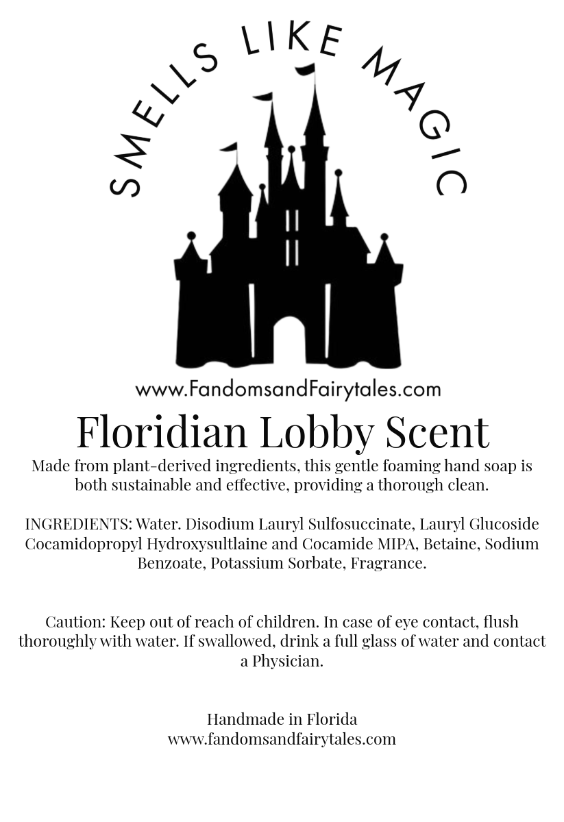 New! Magical Theme Park Scented Foaming Hand Soap
