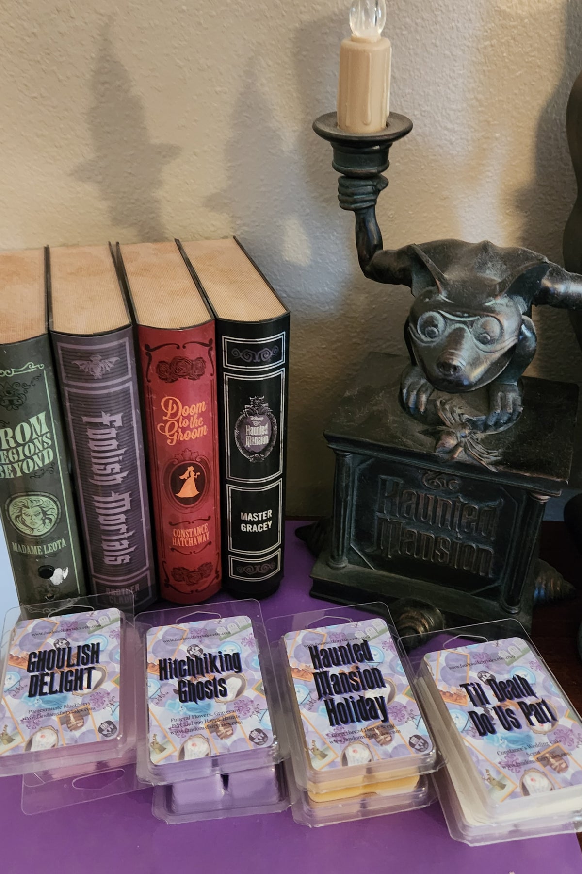 Haunted Mansion Wax Melts and Candles