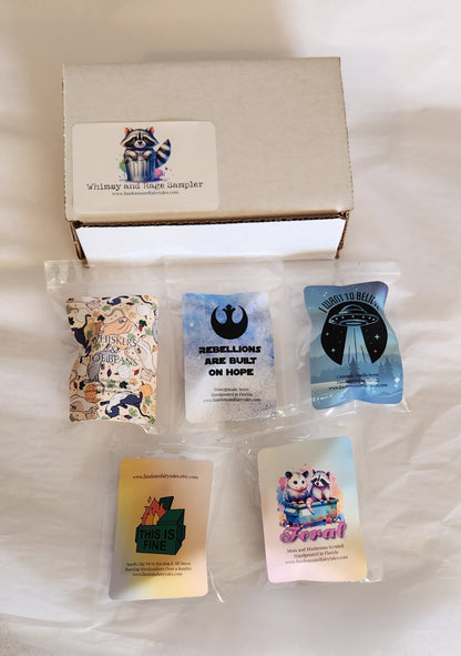 Whimsy and Rage Waxt Melt Sampler