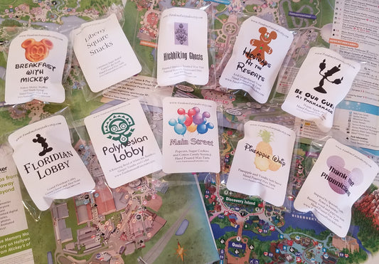 Preorder- ships after January 3rd- Magical Theme Park Sampler- Our Top 10 Theme Park Scents
