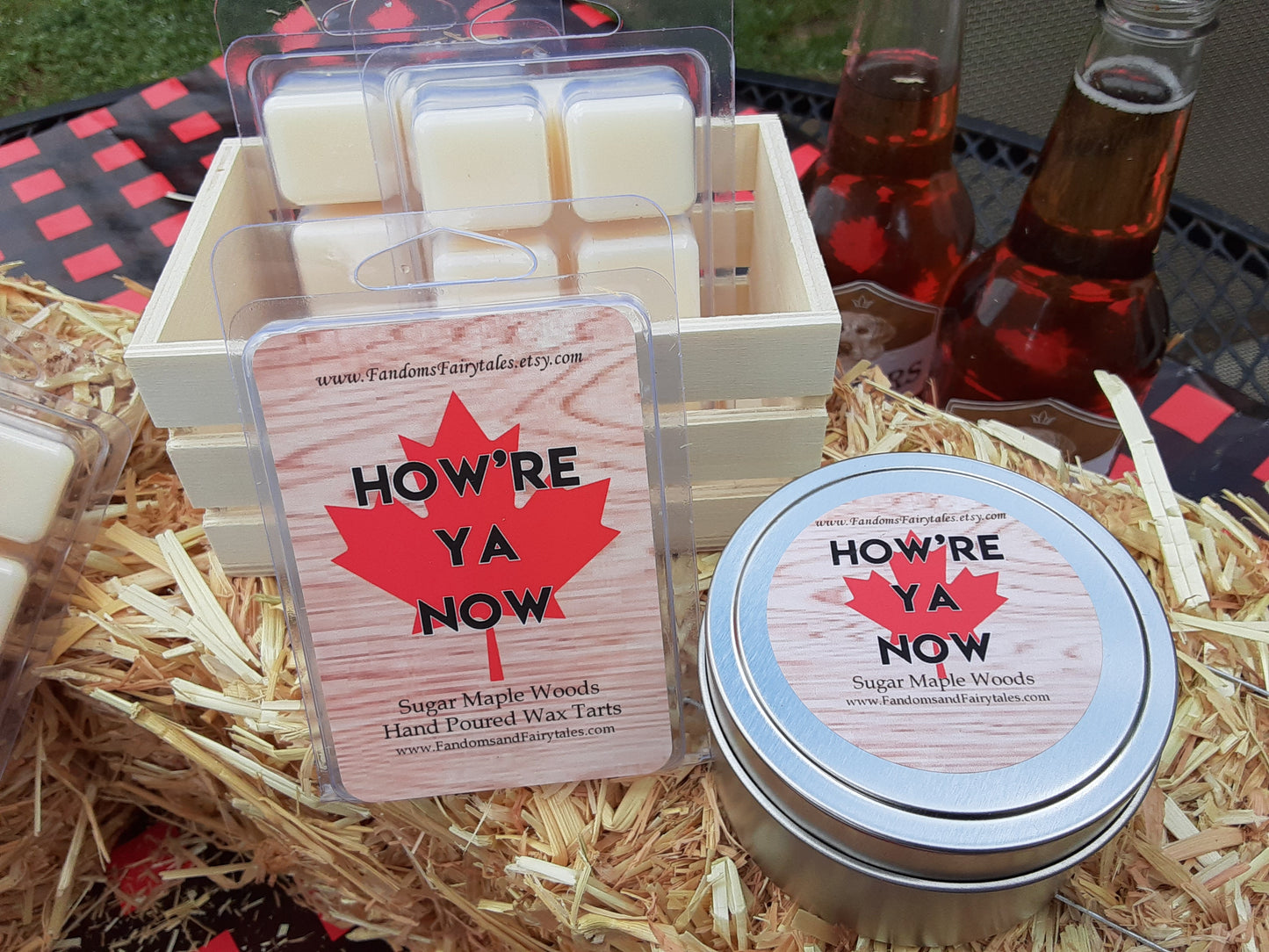 Letterkenny Inspired Wax Melts and Candles - Pitter Patter, How're Ya Now, Super Soft Birthday