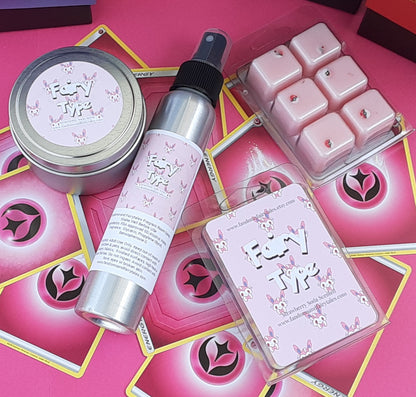 Eeveelutions Collection Scented Wax Tart - Poke Wax melts - Candles - Room Spray Fairy Type, Water Type, Ice Type, Fire Type