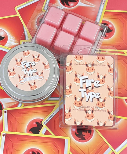 Eeveelutions Collection Scented Wax Tart - Poke Wax melts - Candles - Room Spray Fairy Type, Water Type, Ice Type, Fire Type
