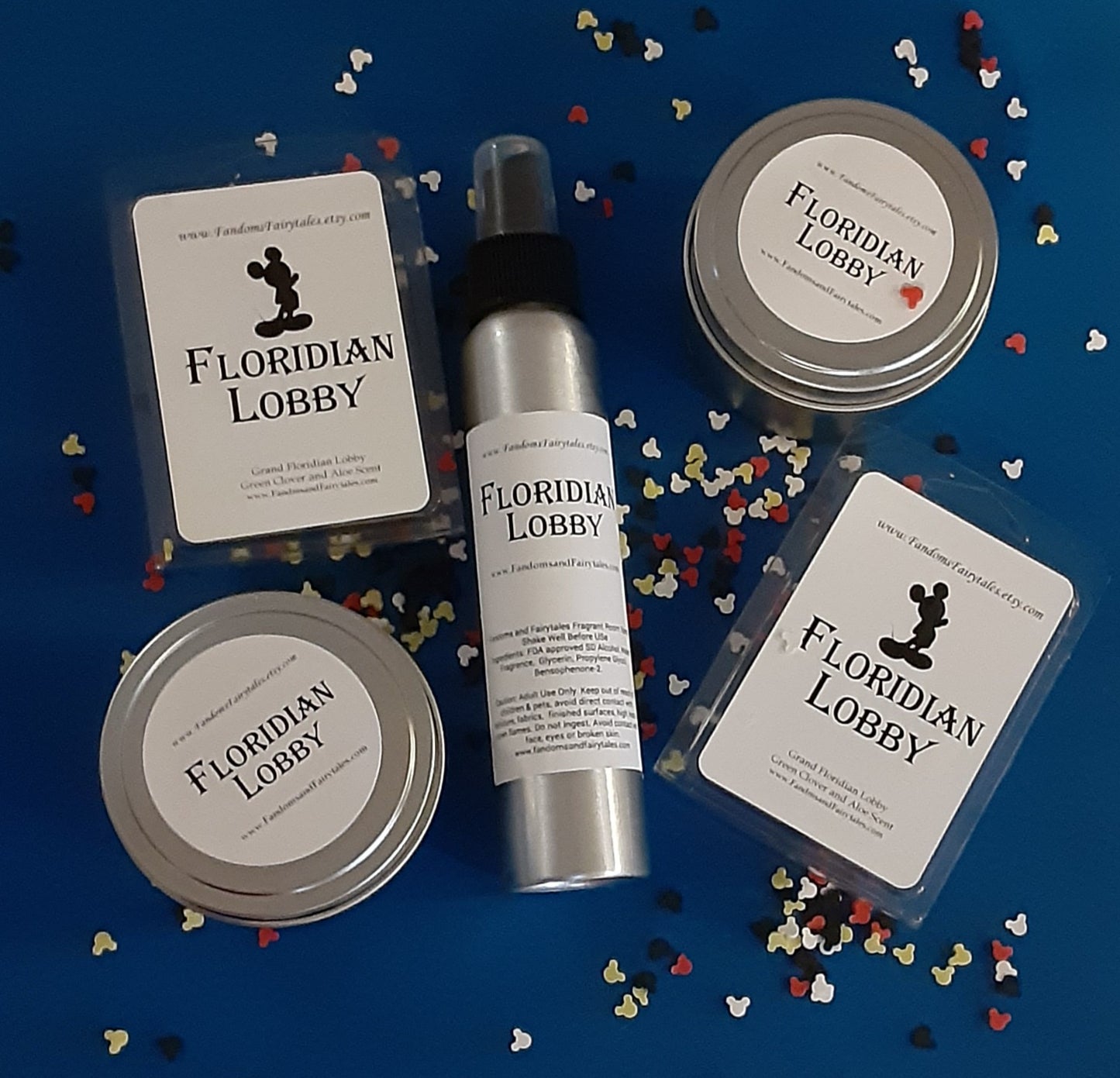 January 2026 Scent of the Month Floridian Lobby Scent candles, wax melts or room spray