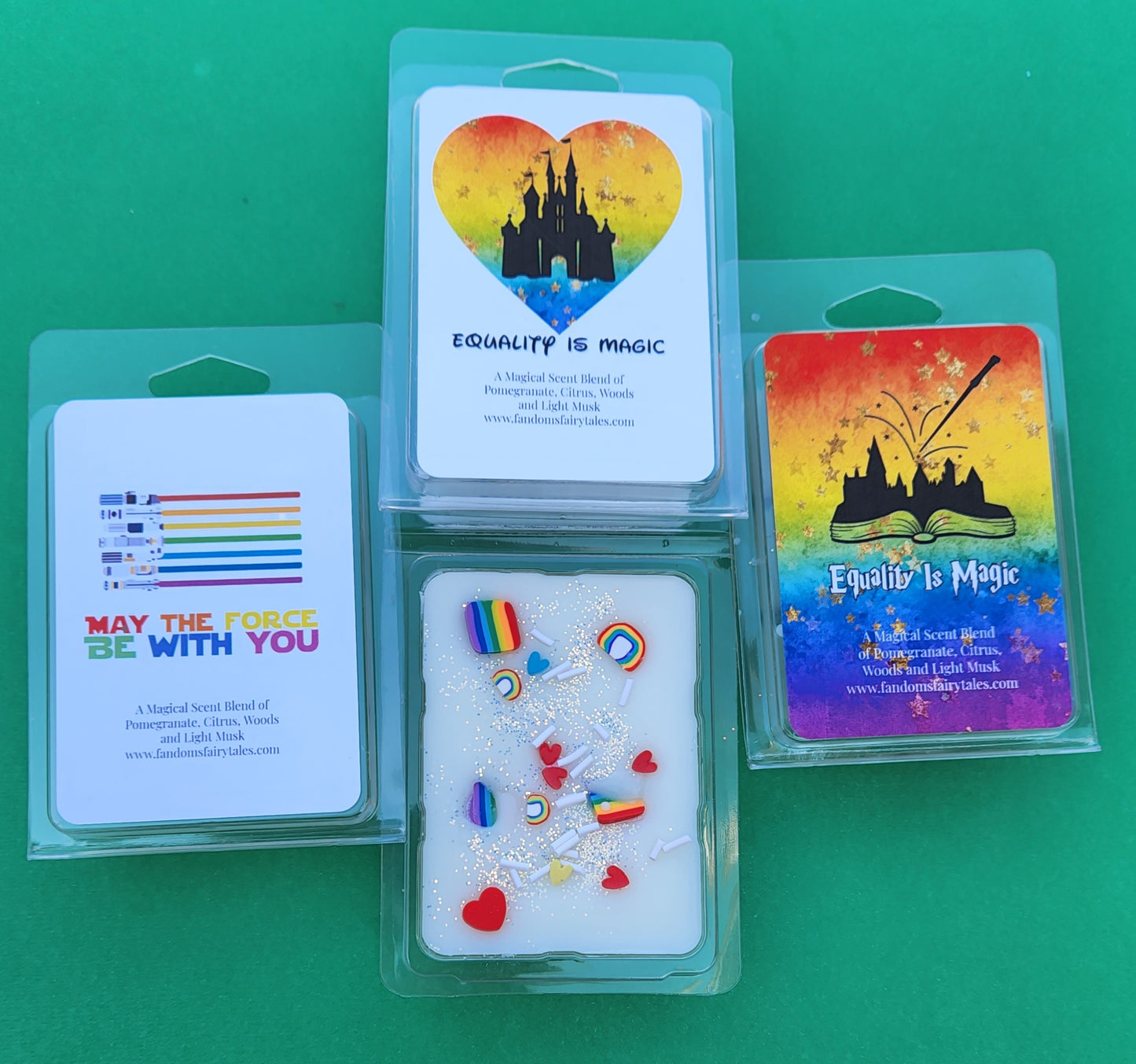 Equality is Magic, wax melts, room Spray and candles