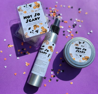 Not so Scary Pumpkin Caramel Crunch Wax Melts and Candles.
