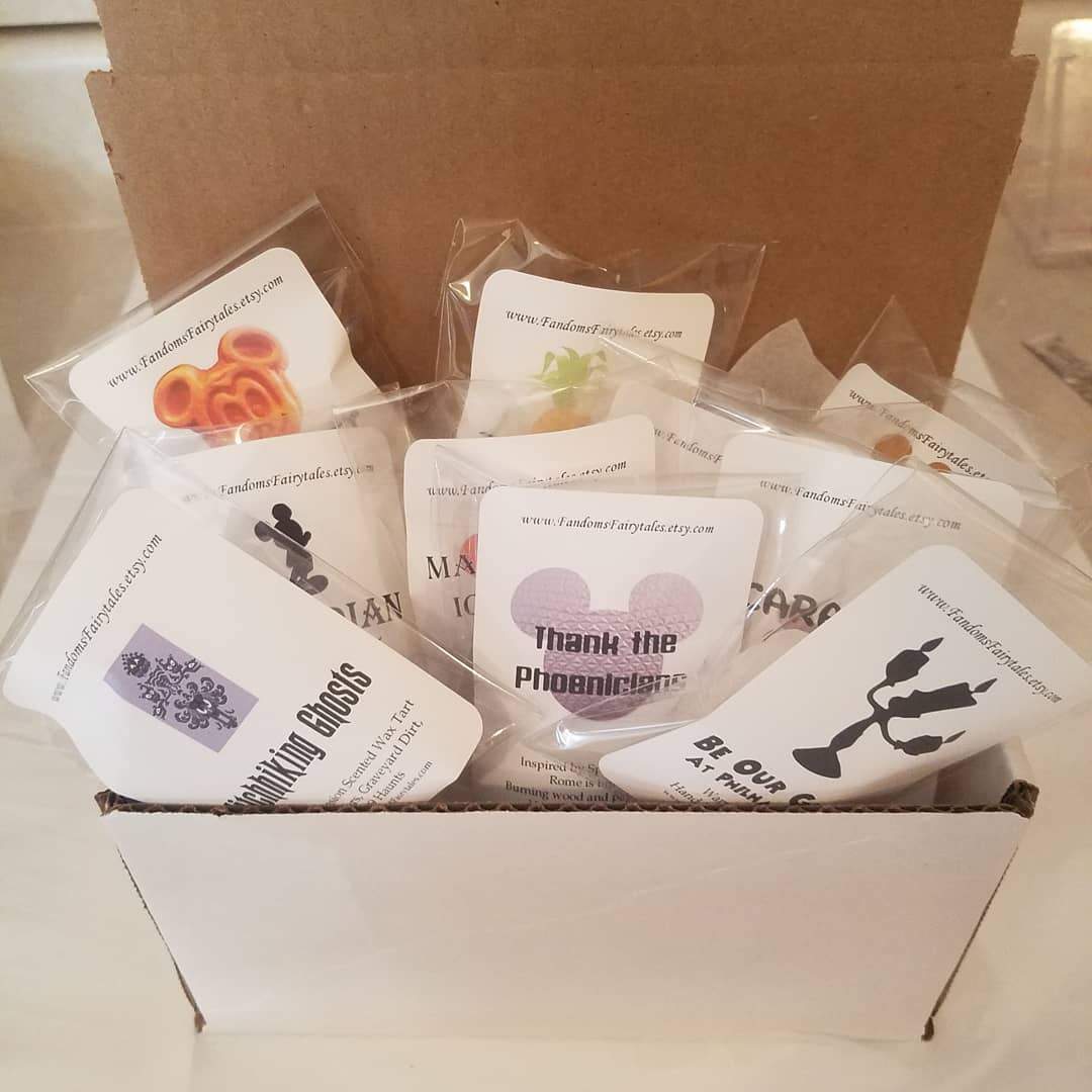 Preorder- ships after January 3rd- Magical Theme Park Sampler- Our Top 10 Theme Park Scents