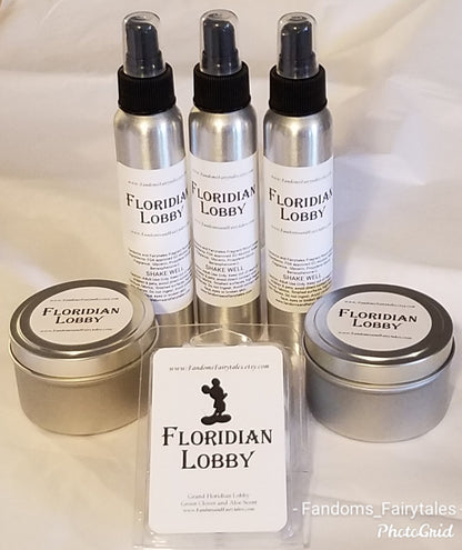 Magical Theme park Inspired Room Sprays - Floridian Lobby, Poly Lobby and more