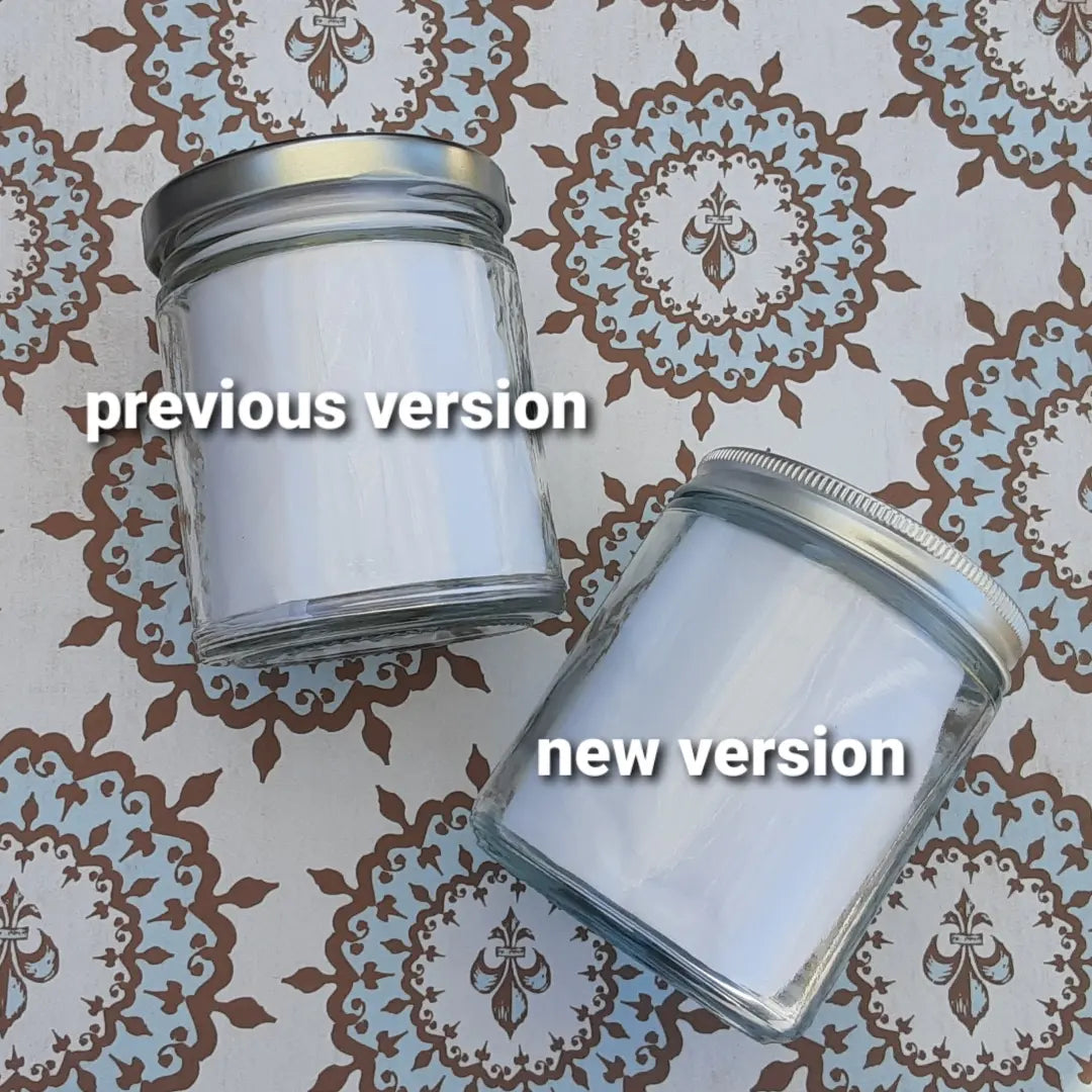 PREORDER Large Candles 7 oz wax by weight Recycled Glass Jar Candles - Limited Qty Available