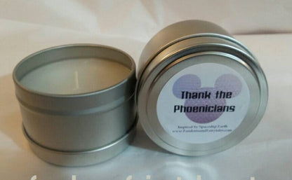 Thank the Phoencians candles, wax melts or room spray