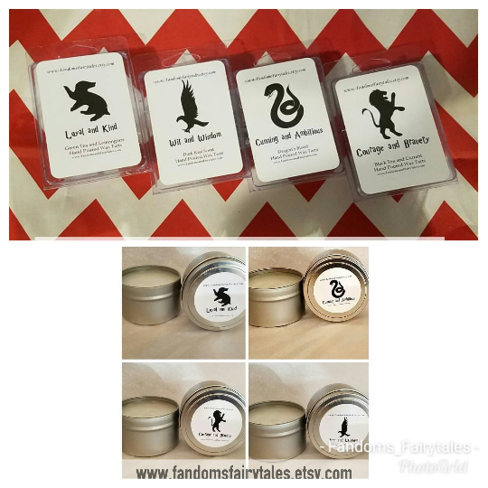 Wizard Wax Melts Wizarding Inspired Scents ButterBrew or Yule Ball